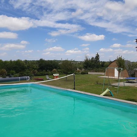 Maison A La Campagne - Piscine Beaulieu-sur-Layon Exterior foto