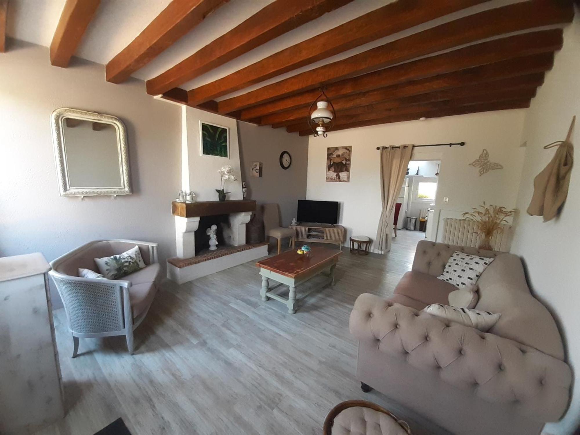 Maison A La Campagne - Piscine Beaulieu-sur-Layon Habitación foto